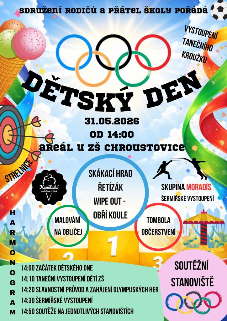 skákací hrad na dětském dni