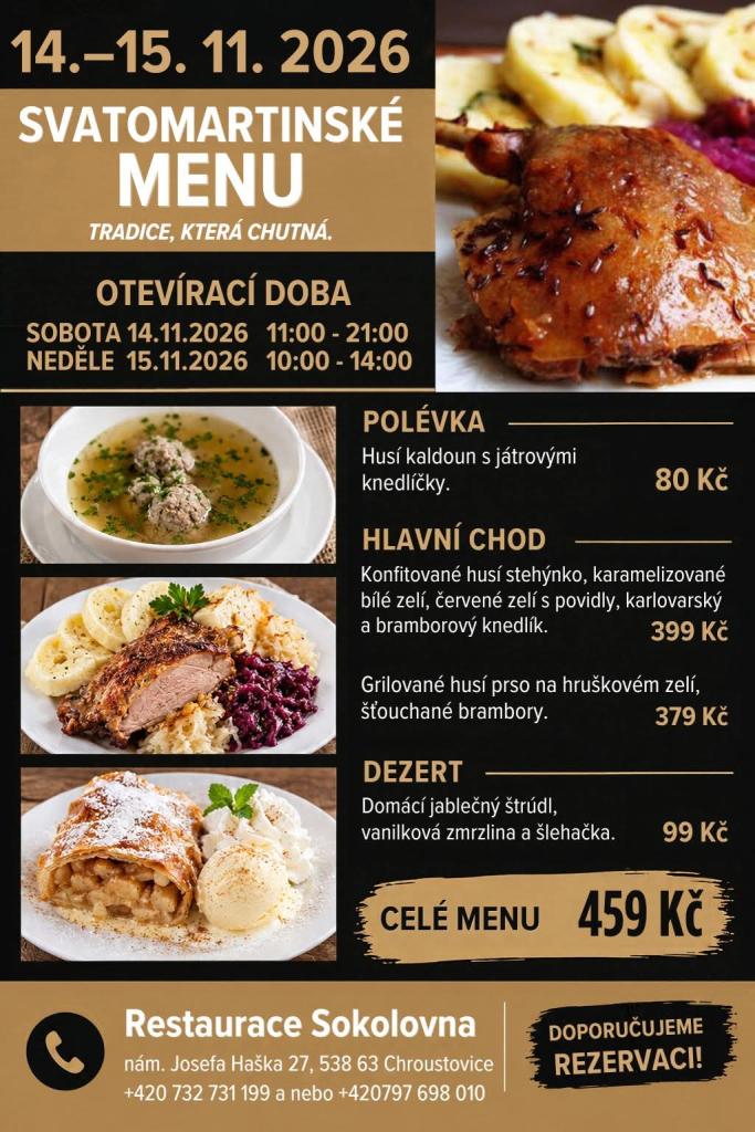 Gastronomický víkend v restauraci